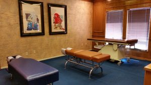 A photo of the treatment room.